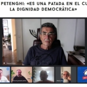 Pepe Pettenghi en la entrevista que nos concedió el pasado mes de septiembre. Hasta siempre, Pepe.